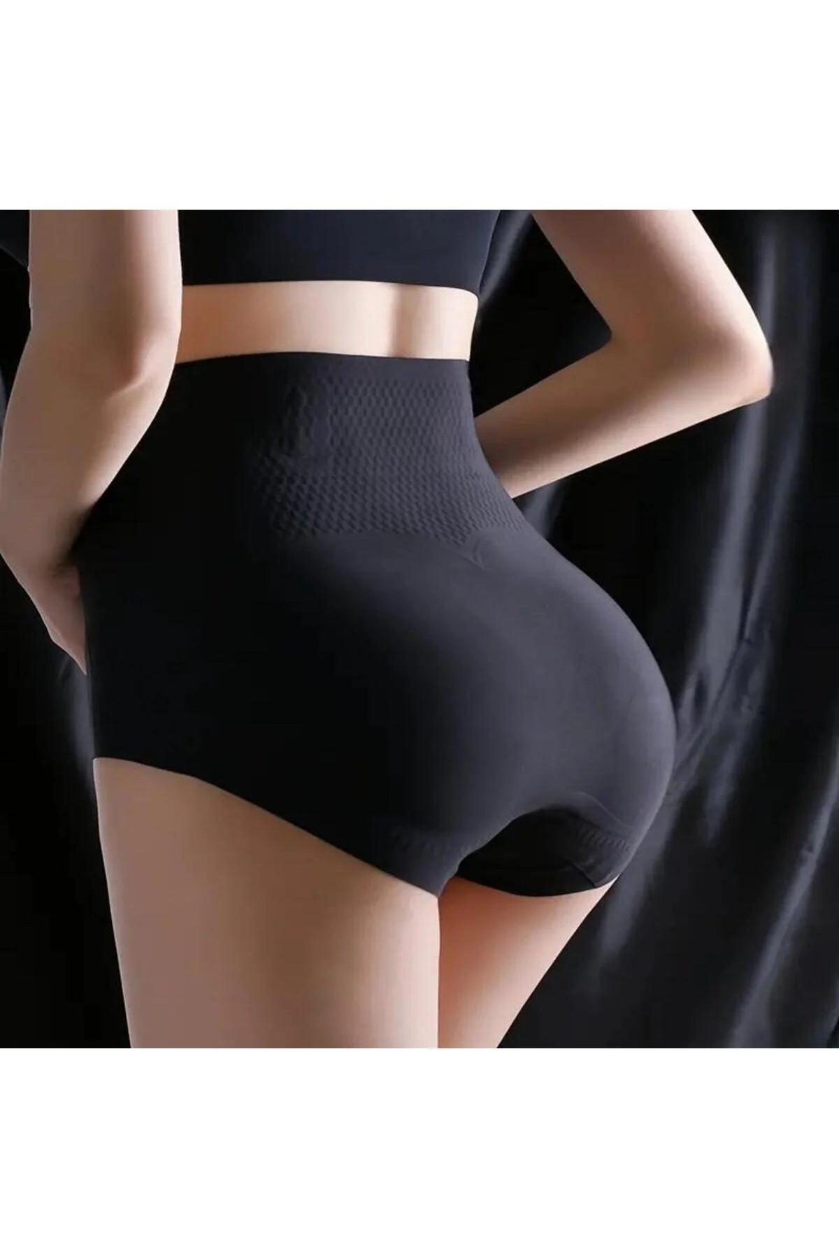 Yüksek Bel Toparlayıcı Korse Tayt - Karın ve Bel Bölgesi Şekillendirici